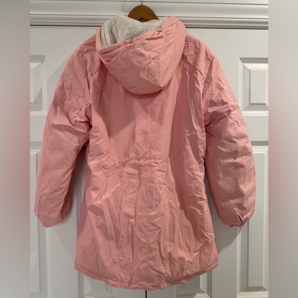 Women's Winter
Waterproof Warm Puffer Jacket
Parka Coat With Hood Pink Size XL - Picture 2 of 15